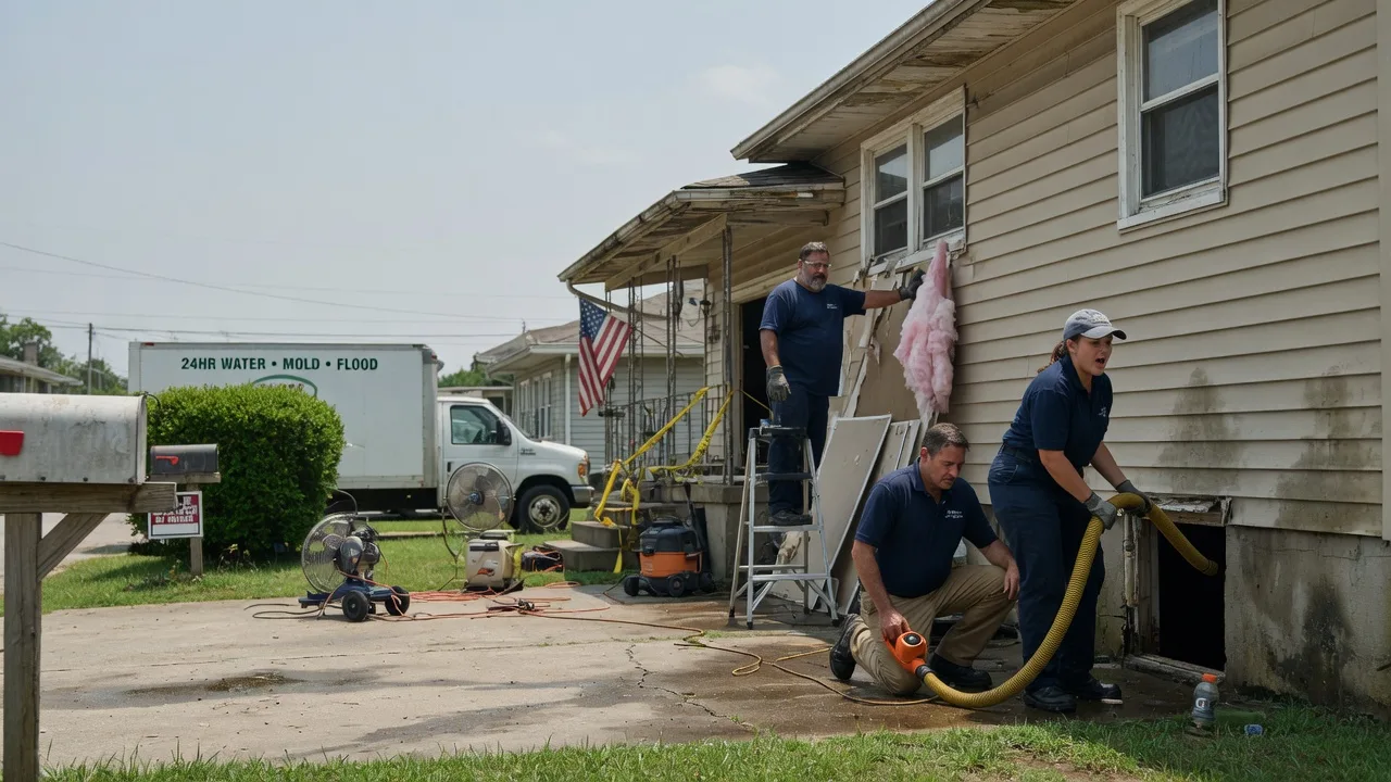 Water Damage Repair in Oswego, IL near me